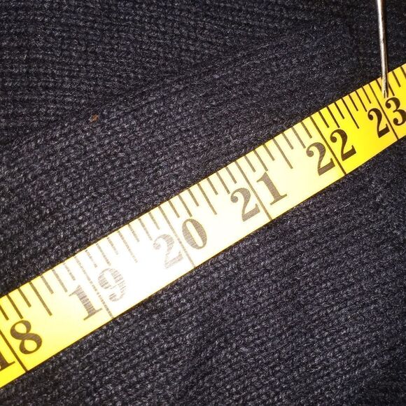 Victoria Jones 2X AngoraBlend Black EmbroideryKnittedButtonsUpLslWomen'sCardigan - Picture 8 of 9